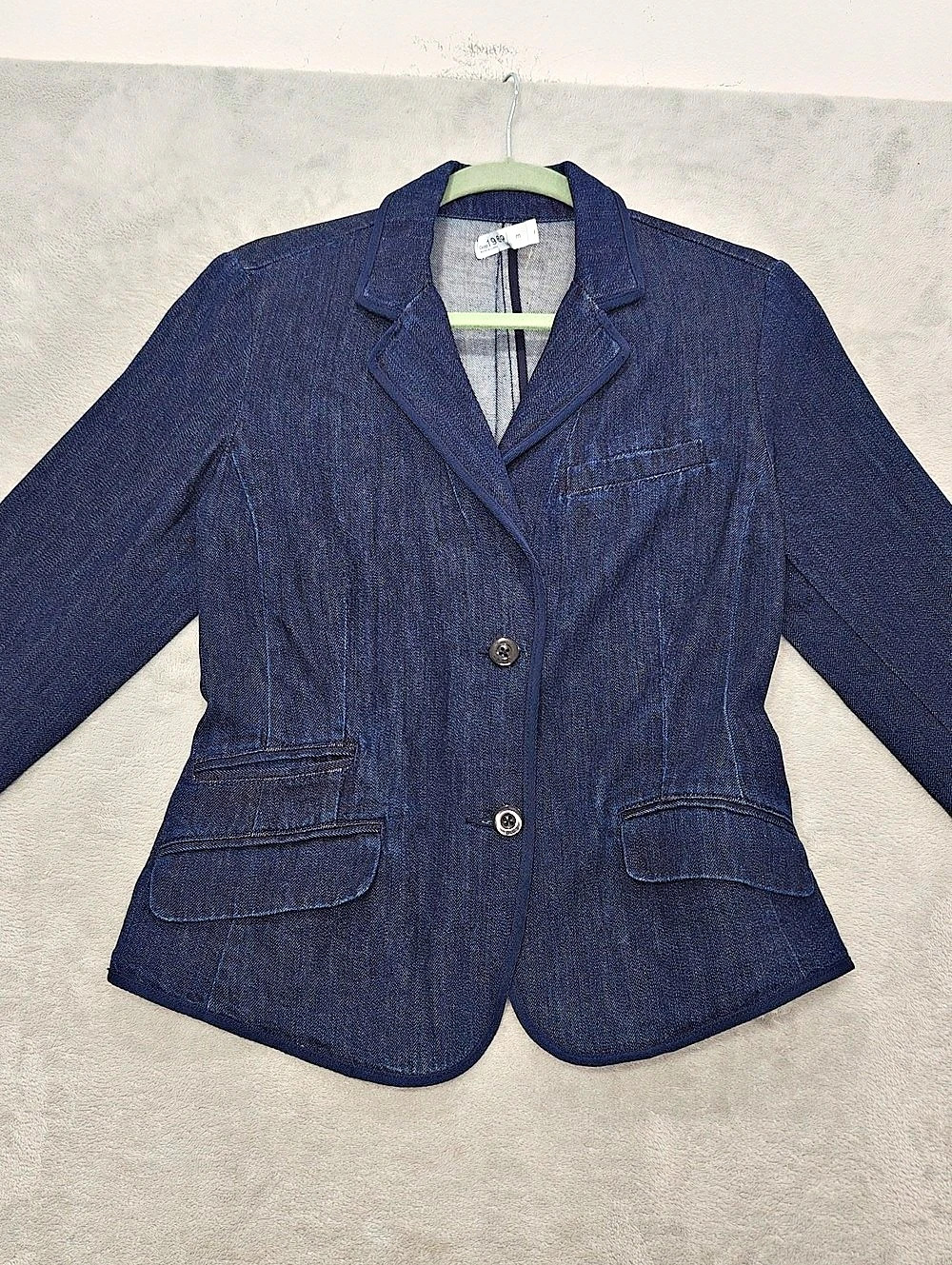 Gap 1969 Denim Blazer in Blue Size Medium